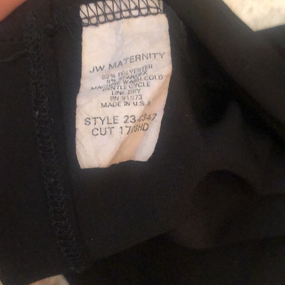 Black Japanese Weekend Maternity top - Picture 8 of 8